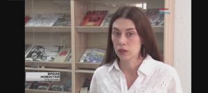 Проект "Панорама волгоградской литературы" в сюжете муниципального телевидения Волгограда