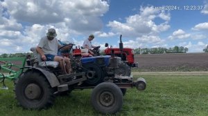 Сравнение скорости тракторов Шифенг 244 и Шифенг 220-240!