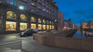 Санкт-Петербург Городской Утренний Рассвет