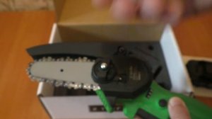 Аккумуляторная цепная пила Zitrek GreenSaw 20 распаковка