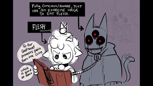 Cult of the lamb Озвучка комикса часть (Мне лень считать) смотреть онлайн