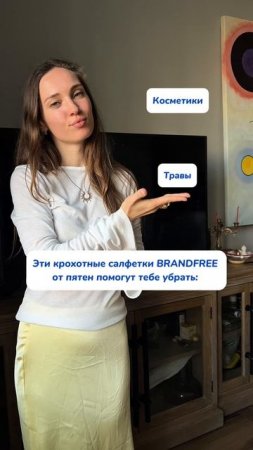 Салфетки пятновыводящие