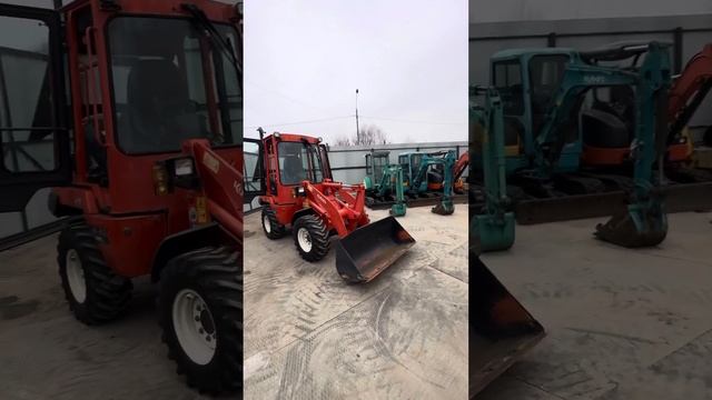 Новинка из Японии! Велойдер, фронтальный погрузчик KUBOT смотреть онлайн