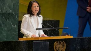 Захарова назвала позором избрание Бербок председателем ГА ООН