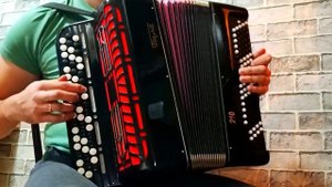 Баян Тула 210. Звучание после ремонта.