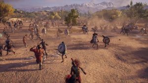 Битва в Ахеё Assassin's creed Odyssey
