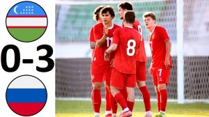 Сборная России U21 разгромила Узбекистан - 3-0! Обзор матча! Голы!