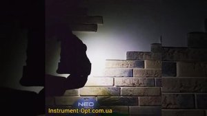 Шапка с встроенным фонариком NEO Tools