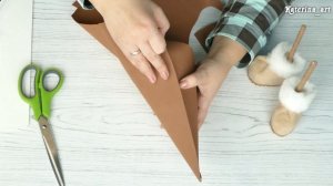 НОВОГОДНЯЯ ЕЛОЧКА на ножках. Елочка своими руками.NEW YEA