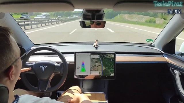 Расход на 100км € Часть 1 Tesla Model Y электромобиль AC-ON