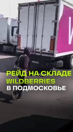 Масштабный рейд на складе Wildberries в Электростали