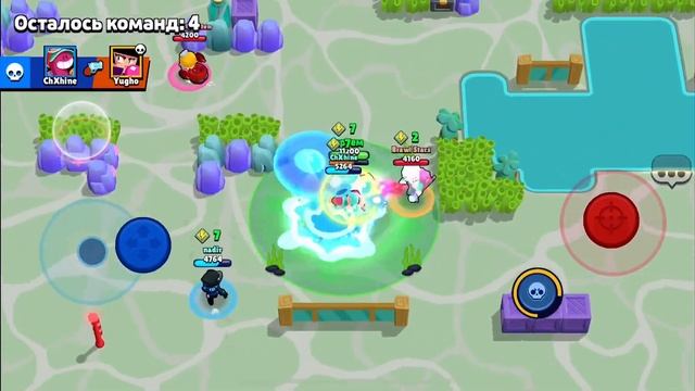 Brawl Stars / Режим 3 на 3 / Ап 30000 кубков / Сезон Губка Боб ( Sponge смотреть онлайн