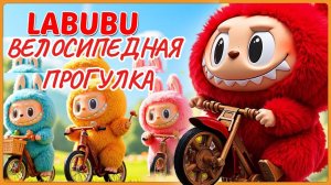 Лабуба велосипедная прогулка #labubu #лабубу #детскиепесни #мультики