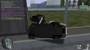 Таран+Уход с места ДТП