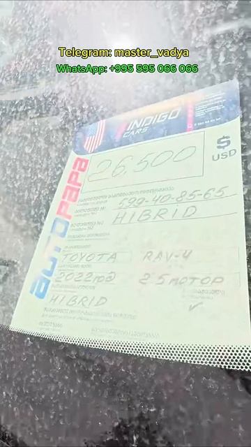Тойота РАВ 4. Toyota. Авто из Грузии. рынок Автопапа. #mastervadya