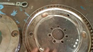 Востановил маховик  акпп ниссан альмера  g15.   ( рено лог