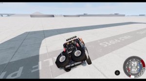 Ралли в параллельной реальности трюки на сетке BEAM NG