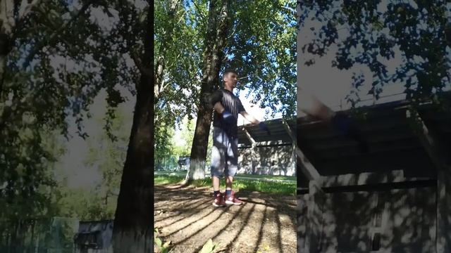 Круто!!! Как я сделал 3 подряд сальто назад с жёсткой по? смотреть онлайн