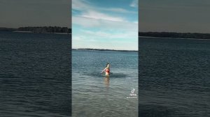Открываем сезон зимнего купания в Австралии. Дома очень холодно, а на море -вполне хорошо! 😜👌