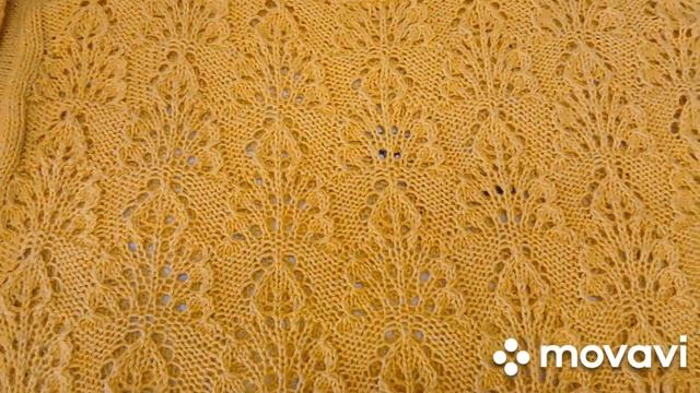 свитер Горчичный шедевр #knitting #спицы #вязание смотреть онлайн
