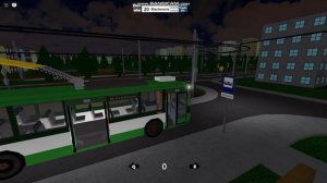 Roblox ------ Nid's Buses & Trams Маршрут 20 Троллейбус