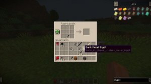 Как скрафтить костяную рукоять в Minecraft моде Born In Chaos 1.20.