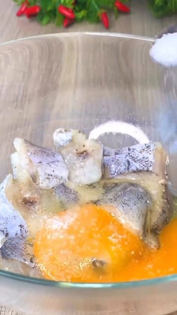 Сочный минтай с хрустящей корочкой
