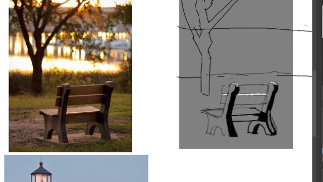 Первая попытка нарисовать окружение