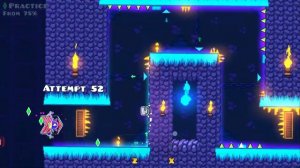 Прошёл ПОЛНУЮ версию уровня DASH в Geometry Dash 2.2