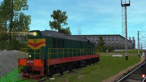 Запуск ЧМЭ3 - 3224 в Trainz 2012