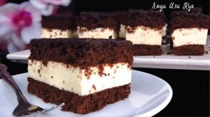 🍮Так просто и так вкусно! Вкус детства МОЛОЧНЫЙ шоколадный Торт Пирожные ЛОМТИК к чаю