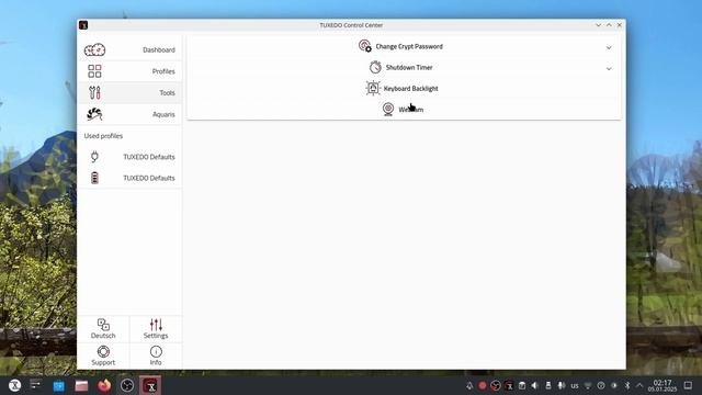 Tuxedo OS немецкий линукс