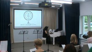 Урок вокала в ЦМД Разбор песни Гляжу в озера синие