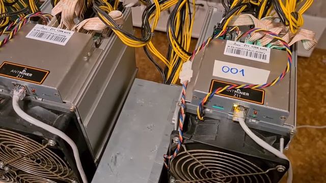 Bitmain Antminer Asic Z11 135kSols + нбп
