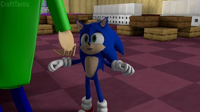 PIGGY BOOK 2 CHAPTER 4 vs SONIC  BALDI ROBLOX RTX CHALLENGE Minecraft Animation