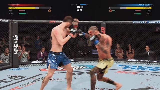 Кори Сандхеген vs Марлон Вера BFC Титульный бой EA SPORTS UFC 5 смотреть онлайн