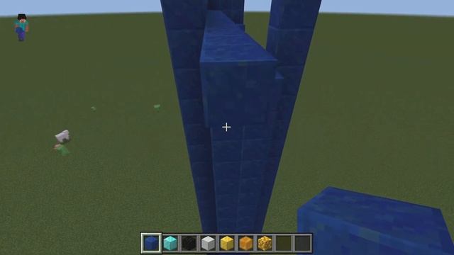 Синий радужный друг Minecraft смотреть онлайн