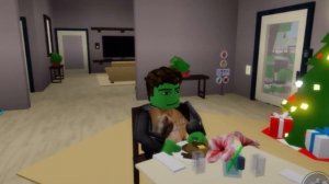 ДЕД МОРОРОЗ #roblox #зезь #сенчоус #роблокс