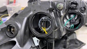 Hyundai Sonata, ремонт фары и проводки ПТФ