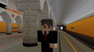 Обзор Правобережной Линии "Метро Петербурга в Minecraft"