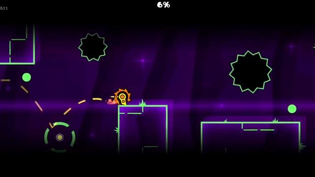 1 часть Fire gauntlet-А в геометри дэш #гд #геометридаш #geometrydas смотреть онлайн