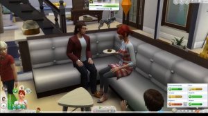 THE SIMS 4 Challenge Прислуга #7 Флирт не удался.