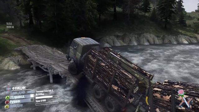 Spintires MudRunner Прохождение ▶«Там, где всё начиналось, та? смотреть онлайн