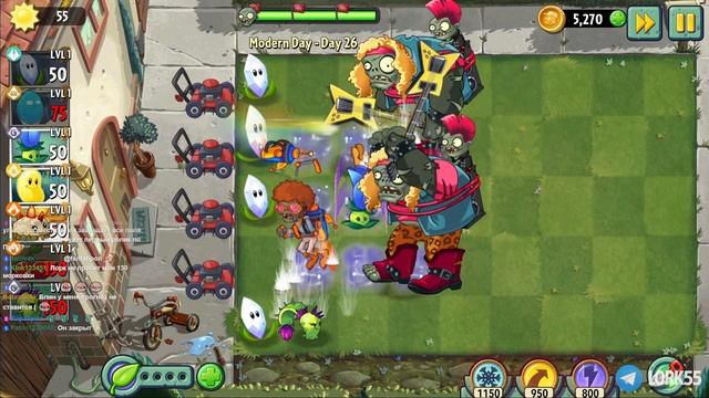 КОММАНДНАЯ РАБОТА! ► Plants vs. Zombies 2 #44 смотреть онлайн