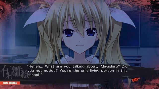 Chaos;Child Прохождение на русском. Рут Аримуры. Негативные смотреть онлайн