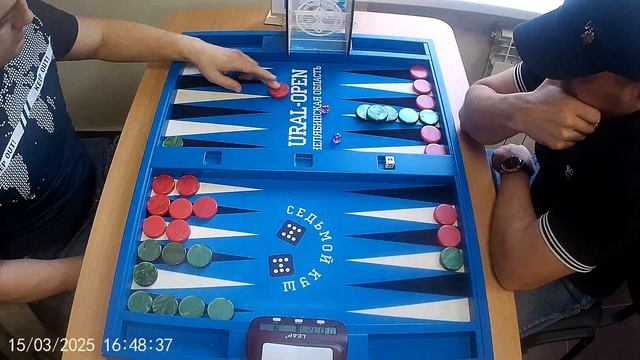 Длинные нарды. Чемпионат Челябинской области. И.Ульда? смотреть онлайн