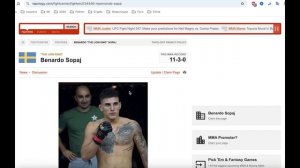 Прогнозы на UFC Fight Night / Карлос Пратес против Нила Мэгни
