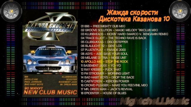 Жажда скорости 10, Дискотека Казанова , Discoteka Kazanova Vol 10, 19 смотреть онлайн