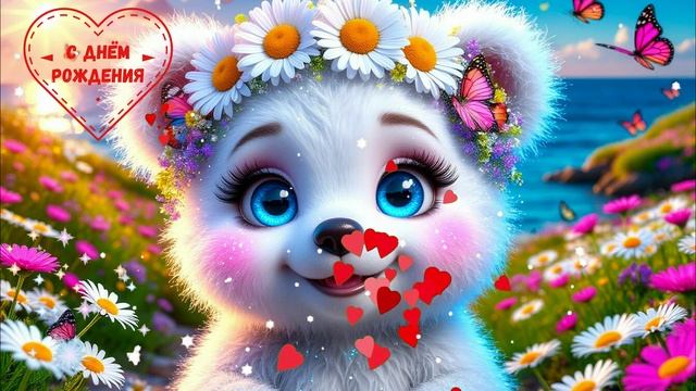 С Днём Рождения! Поздравление Открытка ВИДЕО ЛУЧШЕЕ