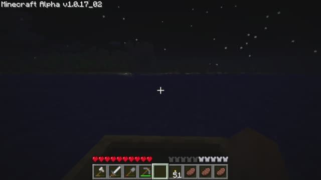 Выживание с САМОЙ первой версии до самых ПОСЛЕДНИХ! 3 часть. Alpha: 1.0.17_02 - 1.017_04 - 1.1.0